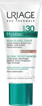 Léčba akné Uriage Hyséac 3-Regul Global Tinted Skin-Care SPF30 40 ml