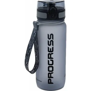 Košík na láhev Láhev Progress TRITAN 650ml šedá