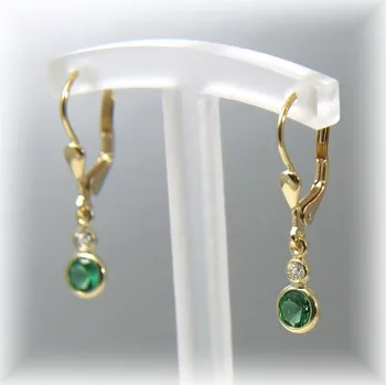 Náušnice bílé zlato