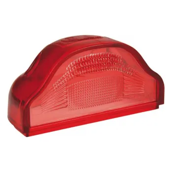 Osvětlení SPZ Kryt osvětlení SPZ bílo - červený 7011