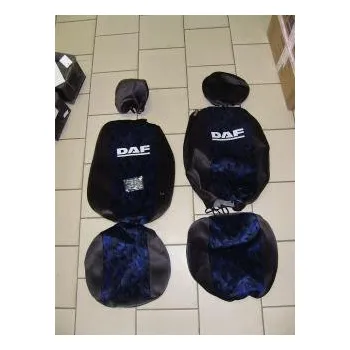 Autopotah Sada potahů sedaček DAF 95XF, modrá (oddělené opěrky) 9307