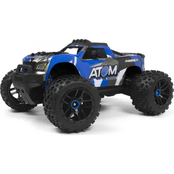 RC model auta Maverick Atom 1/18 4WD Electric Truck - Modrý