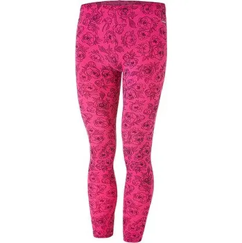 Dětské termo spodky Dětské legíny Little Angel smyk Outlast® Jr Pivoňky - růžové velikost 146