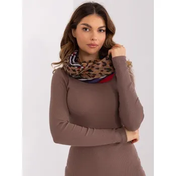 Šála Dámský svetr se vzorem OPIK červený