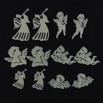 Samolepící dekorace Svítící samolepky na zeď | dekorace na zeď - ŠEDÁ