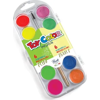 Vodová barva Perlové a fluorescenční akvarelové barvy