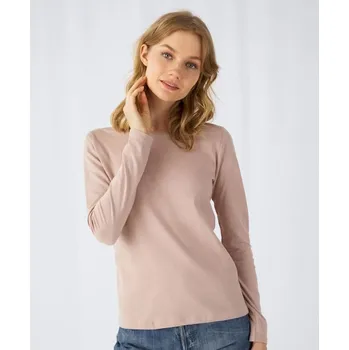 BC Dámské tričko z bio bavlny s dlouhým rukávem L urban khaki 01006Tu4203