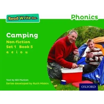 Cizojazyčná kniha Read Write Inc. Phonics: Camping (Green Set 1 Non-fiction 5) - Munton, Gill