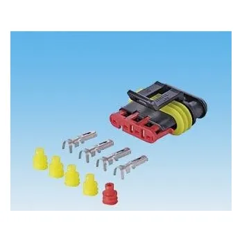 Konektor předního světlometu (zadní) - 7885 + 7855 / IVECO STRALIS / 13544