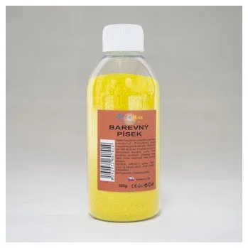 Barevný písek 300g, černá