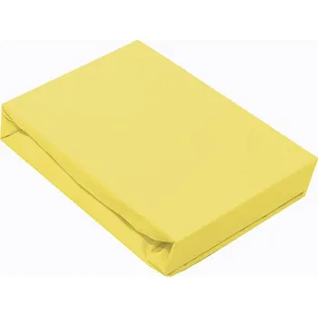 Dětská postýlka Firkon Prostěradlo FROTÉ do dětské postýlky 140x70 cm 2025 Barva: žlutá