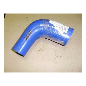 Kouřovod Silikonové koleno 90°, redukce 50/70, délka 102mm, silikon 1091