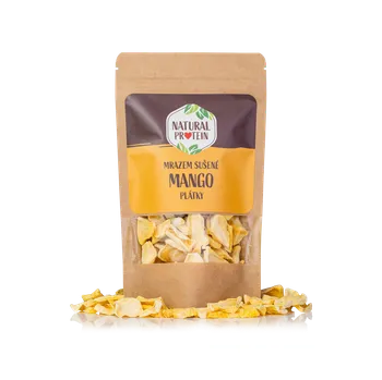 Sušené ovoce NaturalProtein Mrazem sušené mango - plátky