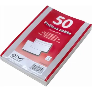 Obálka Poštovní obálka C5 samolepící 1bal/50ks