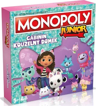 Desková hra Winning Moves Monopoly Junior Gábinin kouzelný domek