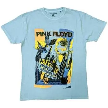 Pánské oblečení Merch Pink Floyd: Pink Floyd Unisex T-shirt: Knebworth Live (wash Collection) (large) L