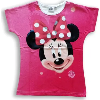 SETINO Dívčí tričko Minnie Mouse Dětská velikost: 128