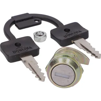 Zabezpečení motocyklu Diverse / Import Zámek bočního krytu, Simson S50, S51, S53, S70, S83 40866