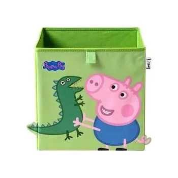 Úložný box Lifeney Úložný box Prasátko Tomík a Dinosaurus 30 × 30 × 30 cm
