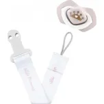 Canpol babies Stužka na dudlík s klipem ROYAL BABY růžová