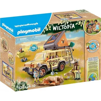 Dětské zboží Playmobil Wiltopia 71293 S terénním vozidlem mezi lvy