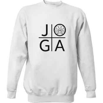 Pánská mikina Mikina bez kapuce Unisex s potiskem Joga pánské