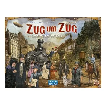 Zug um Zug Legacy: Legenden des Westens – Matt Leacock,Alan R. Moon,Days of Wonder (DE)