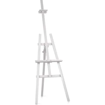 Kancelářský nábytek Opěrný Stojan - Wooden Easel - Bílý