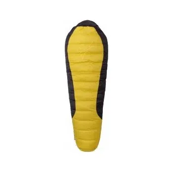 Spacák WARMPEACE VIKING 1200 195 WIDE yellow/grey/black výška osoby do 195 cm - levý zip; Žlutá spacák + DÁREK DLE VÝBĚRU!