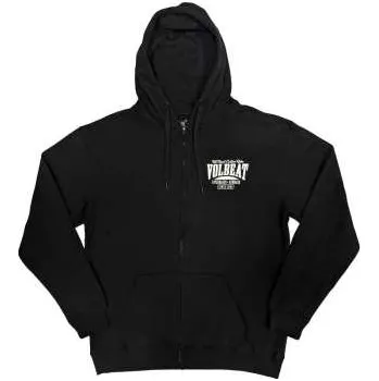 Pánská mikina Merch Volbeat: Volbeat Unisex Zipped Hoodie: Louder And Faster (back Print) (xx-large) XXL