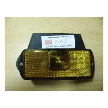 Přídavný světlomet Poziční světlo oranžové LED 12/24V s držákem a kabelem 7863