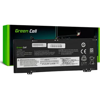 Baterie k notebooku Green Cell LE167 Baterie Lenovo L17C4PB0 L17C4PB2 L17M4PB0 L17M4PB2, Lenovo IdeaPad 530S-14ARR 530S-14IKB Yoga 530-14ARR 530-14IKB 5800mAh Li-Pol - neoriginální
