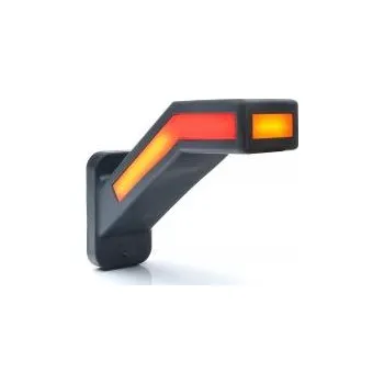 Přídavný světlomet Poziční světlo - tykadlo 12/24V včetně sekvenčního směrového světla (blinkru) s funkci Flow - pravé 14703