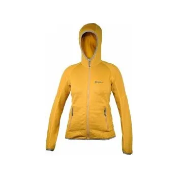 Dámská mikina WARMPEACE RIGBY LADY gold XL; Žlutá bunda + DÁREK DLE VÝBĚRU!