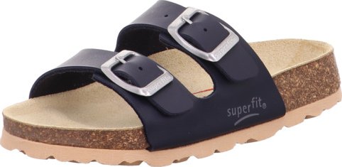 Pantofle Superfit Fussbettpantoff 0-800111-8000 Blue 30