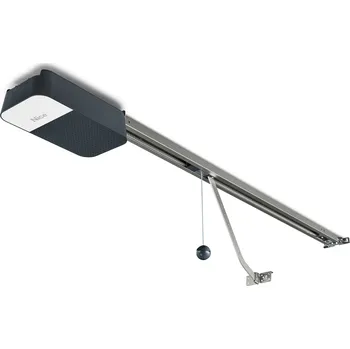 Nice SPIDO16BKCE pohon pro garážová vrata, vodící dráha 2 x 1,6 m s řemenem, 2 ovladače, 600N