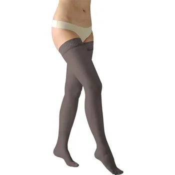 Dámské stahovací prádlo Kompresní punčochy Avicenum 140 - antibakteriální Barva: Antracit, Velikost: M LONG (2D)