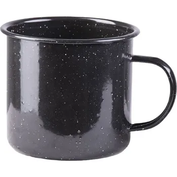 MILTEC Hrnek smaltovaný Western Cup 680ml Black Mil-Tec® černý