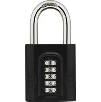 Visací zámek Visací zámek s otočnou číselnou kombinací (průměr třmenu 10 mm), abus