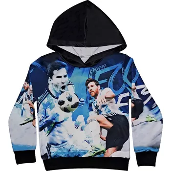 Chlapecké oblečení Mikina Messi bez zipa Velikost: 8