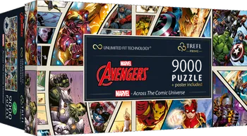 Puzzle Trefl Prime Marvel Avengers Napříč komiksovým vesmírem 9000 dílků