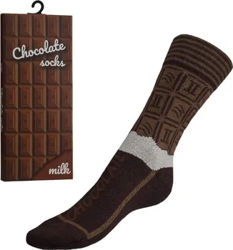 Dámské ponožky Bellatex Ponožky čokoláda hnědé