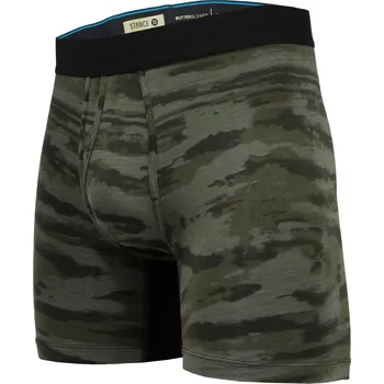 Boxerky Trenýrky Stance Ramp Camo Boxer Brief army green L - Odesíláme do 24 hodin