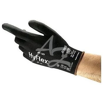Pracovní rukavice rukavice Ansell HyFlex, 48-101, velikost 10, Černé