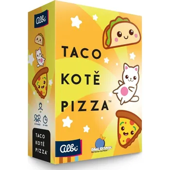 Desková hra Albi Taco, kotě, pizza