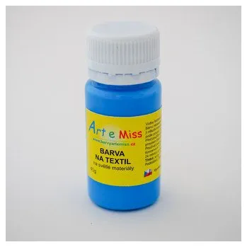 Výtvarná barva ARTEMISS Barva na textil 40g, modrá