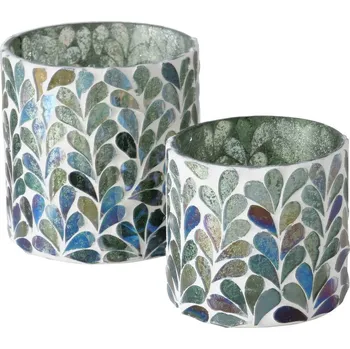 Svícen Boltze Home Svícny mozaiky KIRKAS, 2 ks