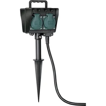 Prodlužovací kabel Brennenstuhl Záhradní zásuvka se zemním bodcem IP44 1,5m 1,4m