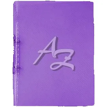 pořadač 2kroužek Diagonál A5/20mm, PP, Fialový