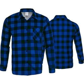 Pánská košile Procera FLANELOVÁ KOŠILE MODRÁ Velikost: L